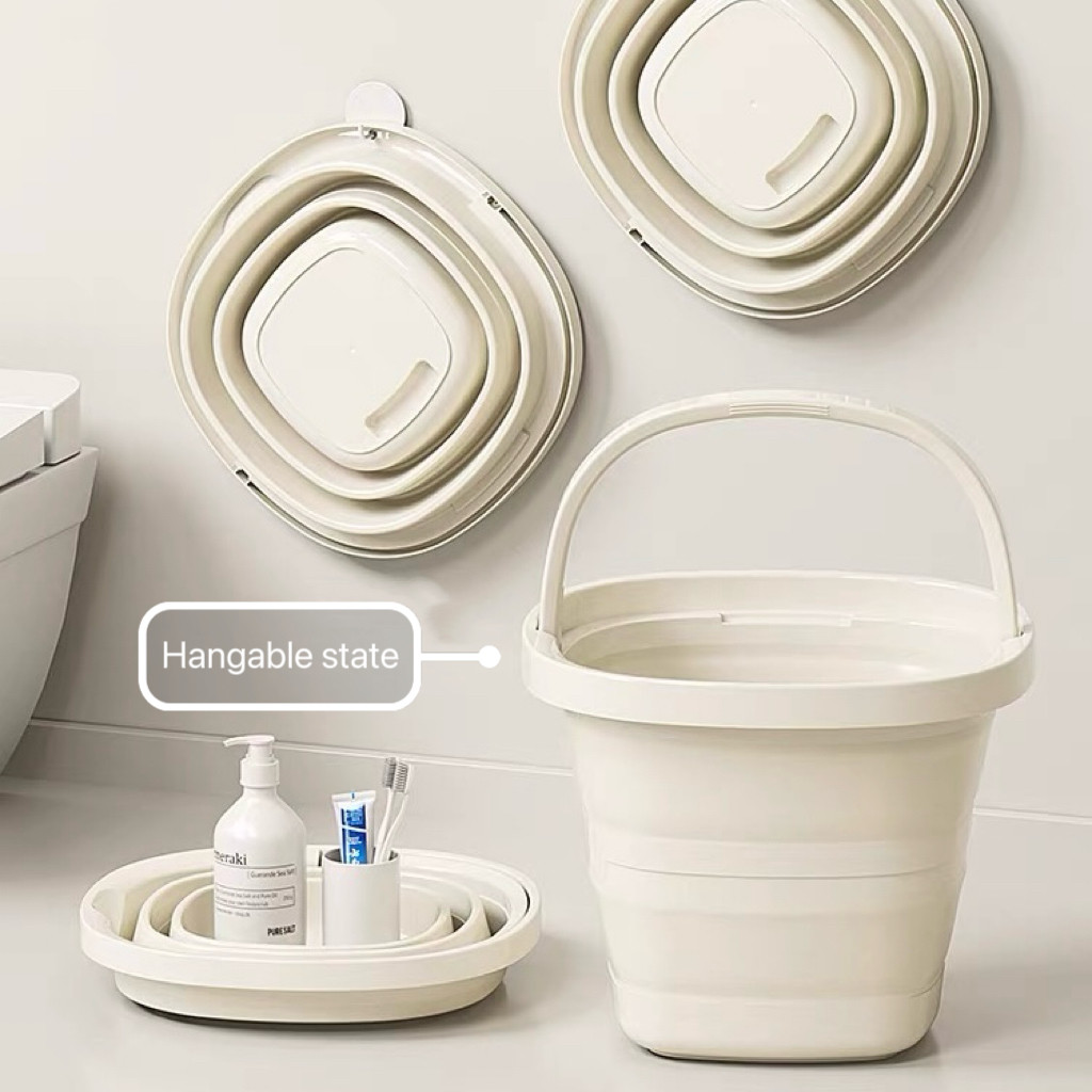 ถังพับได้ ถังน้ำ แบบพกพา ขนาด 5-10 ลิตร ประหยัดพื้นที่ ใช้ได้ทั้งในบ้านและนอกบ้าน Dreamhouse