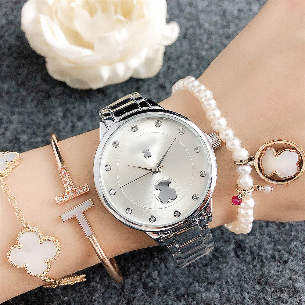 นาฬิกา Pans Brand Female Queens Popular Wrist หมีสเปน watch4.6