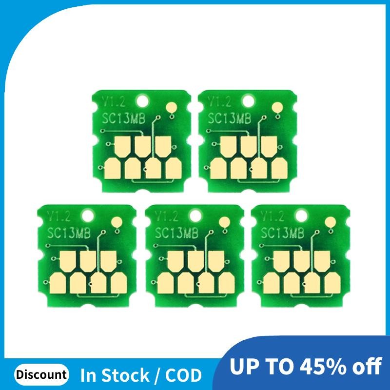 SC13MB C13S210057 F570 F571 ชิปบํารุงรักษาถังกล่องหมึกเสียสําหรับ T3170 T5170 T3180