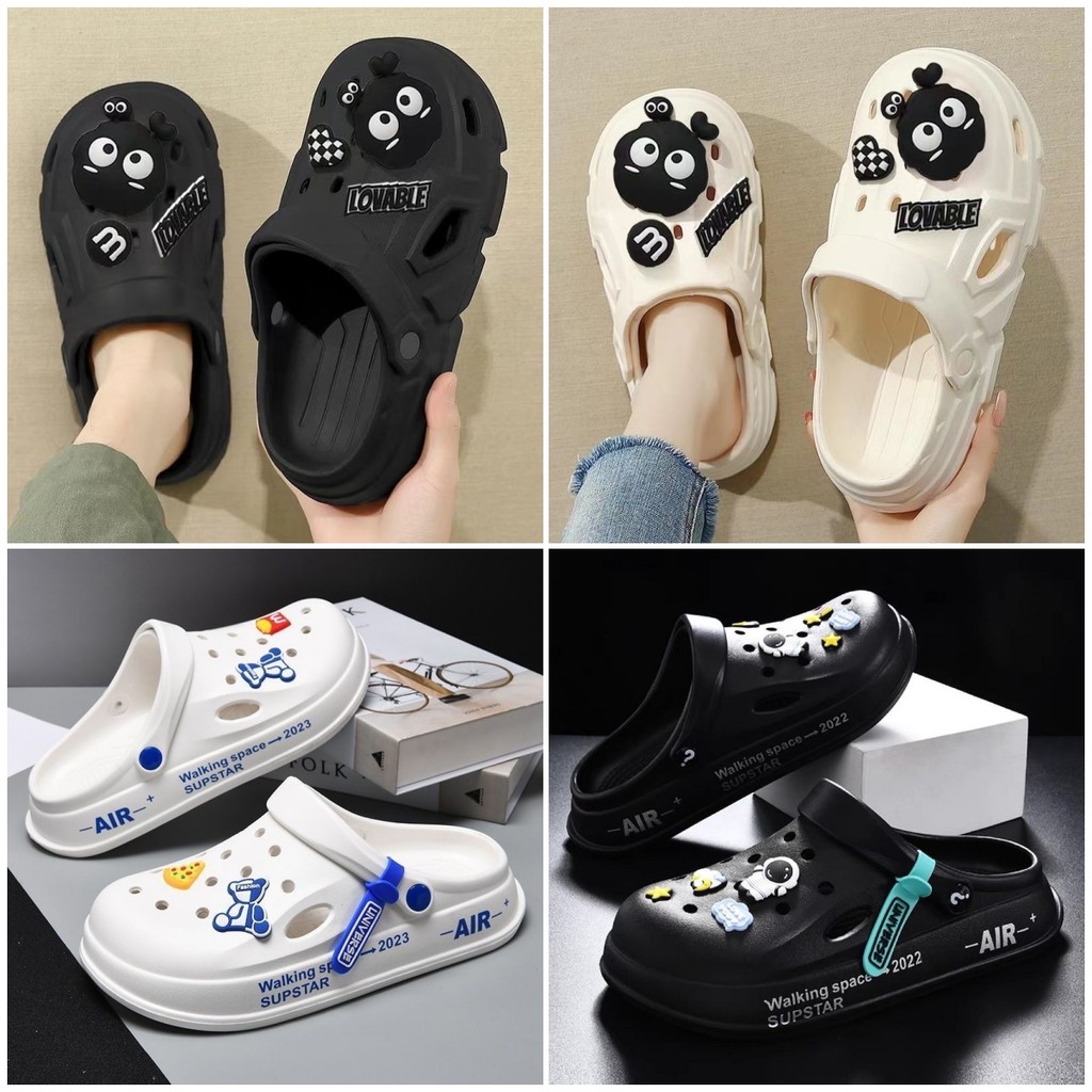 👟 สินค้าพร้อมส่ง (COD) | Sunny Vibe  - รองเท้าแตะสไตล์สดใส น่ารัก น้ำหนักเบา ดีไซน์ที่สามารถปรับเปลี่ยน DG-TNXC0825 รองเท้าแตะ พื้นหนา เพิ่มสูง ด้านล่างกันลื่น พร้อมส่ง