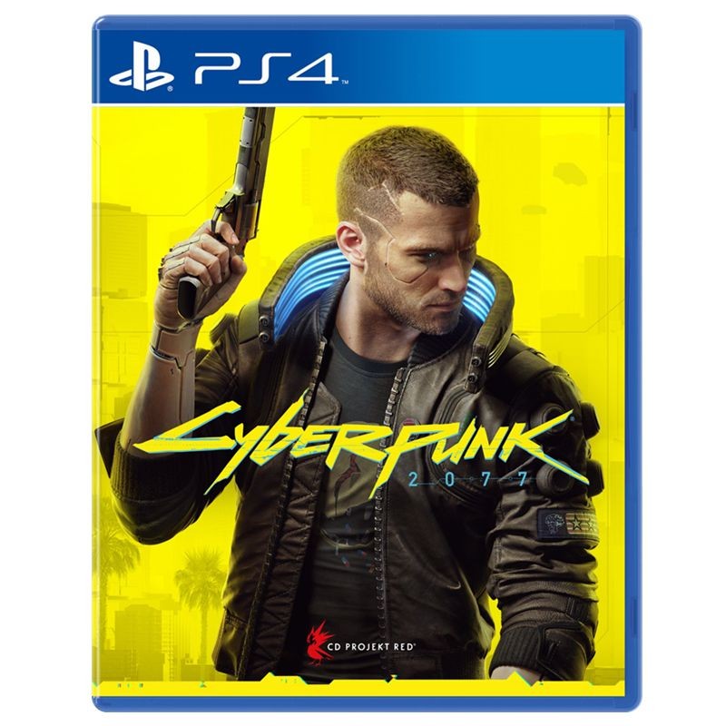 พร้อมสต็อก ยี่ห้อใหม่ของแท้ PS4 เกมจีน Cyberpunk 2077 จีน Dubbing ps4 รุ่น Cyberpunk 2077 Electric R