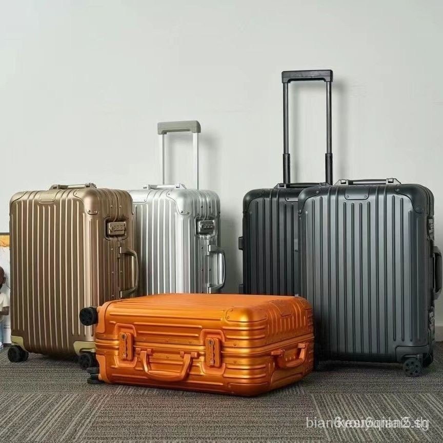 Rimova กรณีรถเข็นอลูมิเนียมแมกนีเซียมรถเข็นกระเป๋าเดินทาง Boarding Bag20 นิ้วกระเป๋าเดินทางทนทานสําห