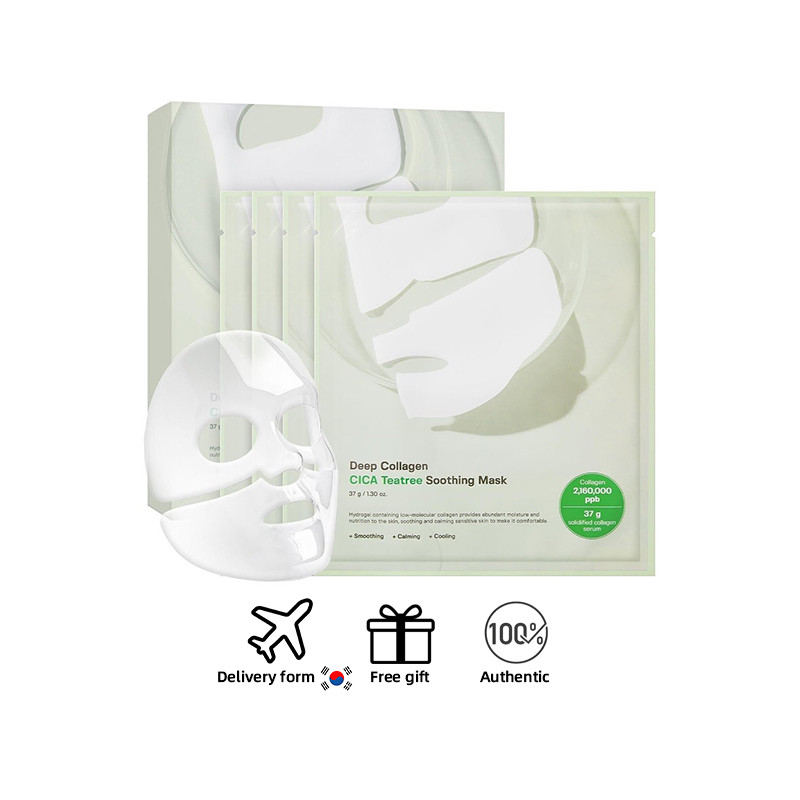 [SUNGBOON EDITOR] ดีพ คอลลาเจนซิก้า ทีทรี สุทธิงมาสก์ 4 แผ่น