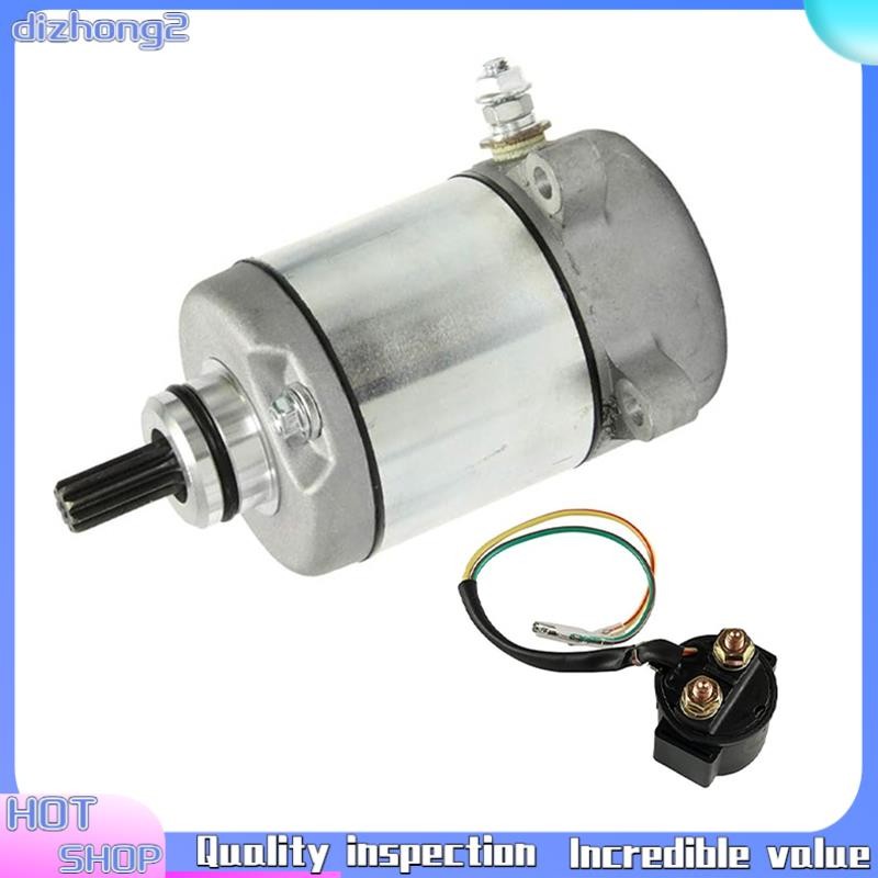 [dizhong2]31200-HM8-003 มอเตอร์พร้อมรีเลย์เหมาะสําหรับ Sportrax TRX250X TRX250EX Recon 250 2009-2019