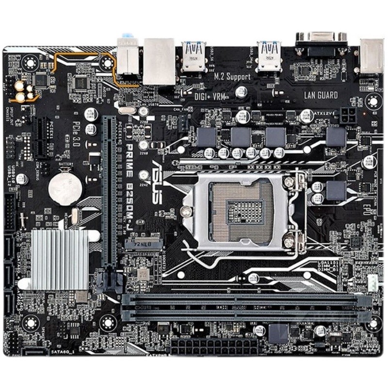 Asus/Asus PRIME B250M-JK B250M-A เมนบอร์ดรองรับ M.2 1151 Pins สีแดงใหม่ M.2