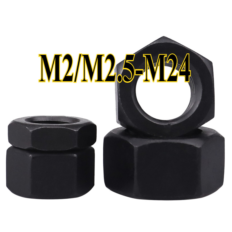 หัวน็อต ตัวเมีย หกเหลี่ยม พลาสติกไนลอน เกลียวมิล หยาบ Hexagon Nut Nylon Plastic M2/M2.5-M20 CL-MB-1