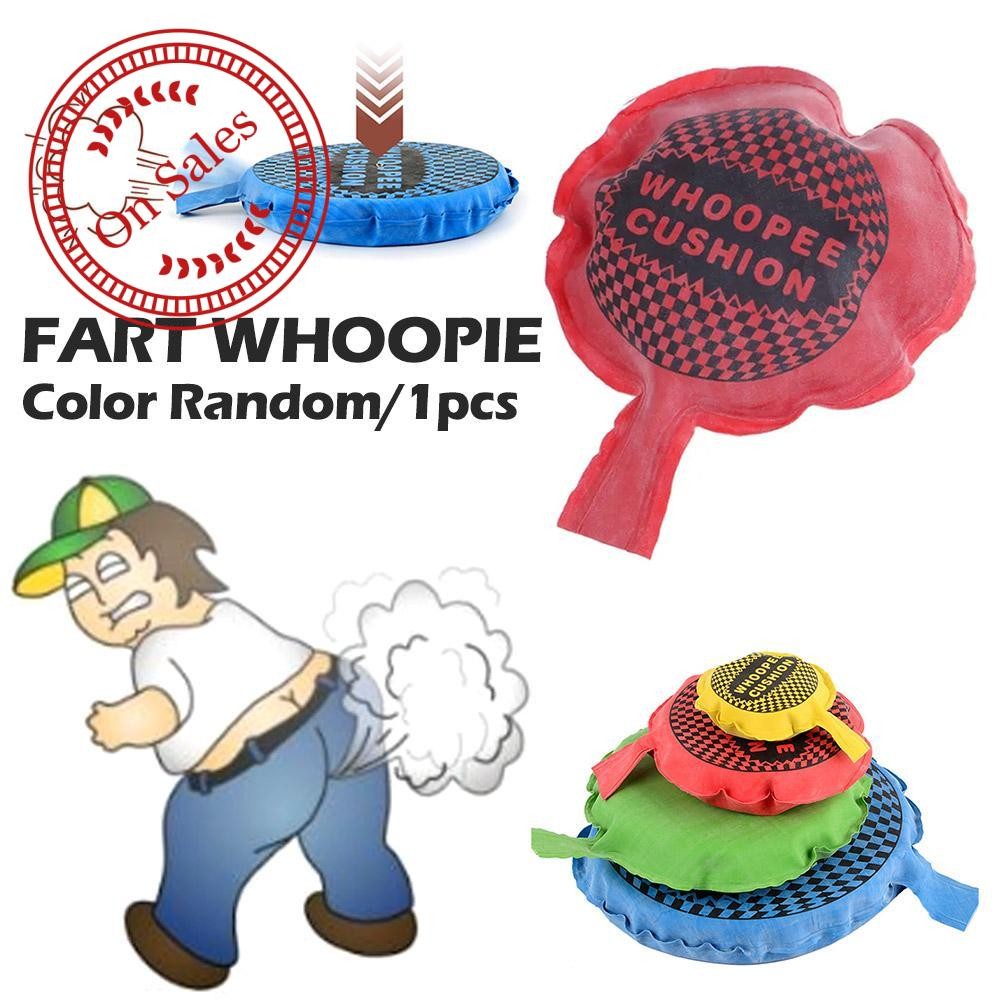 KICA Fart Whoopie Gag Trick Fun Prank ของเล่นเบาะสีสุ่ม A8w7 KICA
