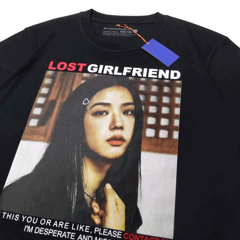 เสื้อยืด Jisoo Lostgirlfriend