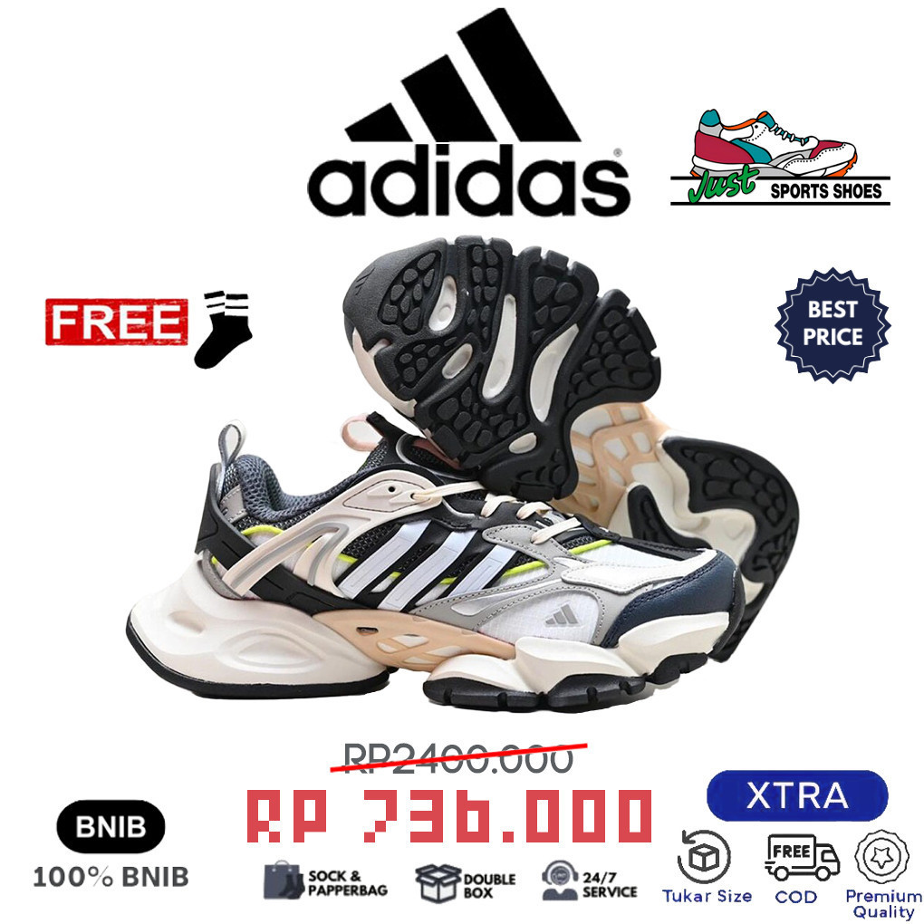 Adidas XLG RUNNER DELUXE รองเท้าวิ่งลําลองสําหรับผู้ชายสไตล์เดียวกันสําหรับผู้ชายและผู้หญิง