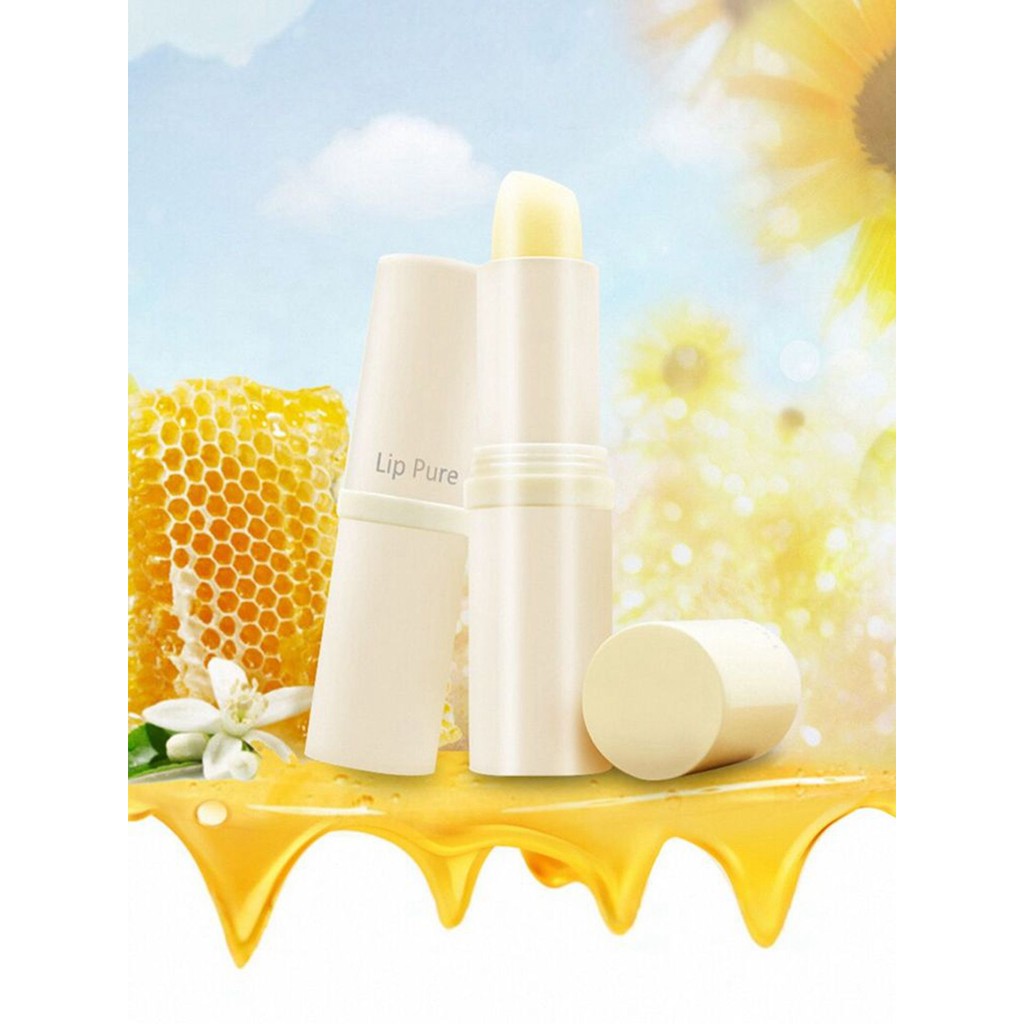 ลิปมัน lipbalm Mentholatum Honey Plant Extract Lip Balm ผู้ชายผู้หญิง Light Lines Lip Protection ไม่