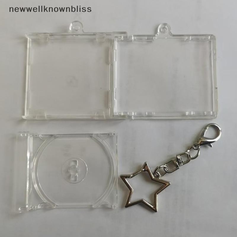 Mini NFC Functional CD Case Keychain อุปกรณ์ต่อพ่วงอัลบั้มที่ระลึก สะดวกสำหรับการสะสมและถือพกพา