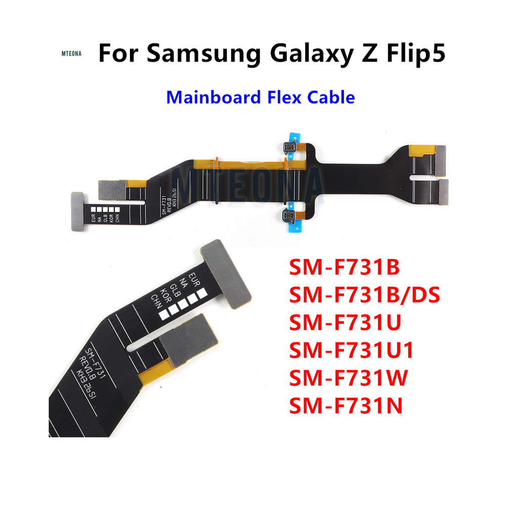 เมนบอร์ด Flex สําหรับ Samsung Galaxy Z Flip5 SM-F731B/DS F731U F731 เมนบอร์ด Dock Connector หลัก Z F