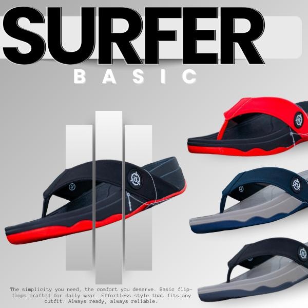 【LuzonBox Mall】รองเท้าหูหนีบ BวC Surfer BASIC