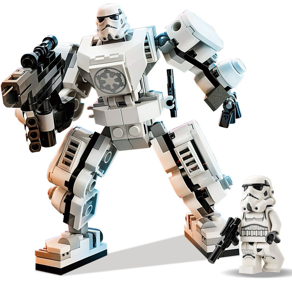 ใช้งานร่วมกับ Lego Star Wars Mecha 75370 Stormtrooper 75368 Darth Vader 75369 ประกอบอาคารบล็อก 9.26 