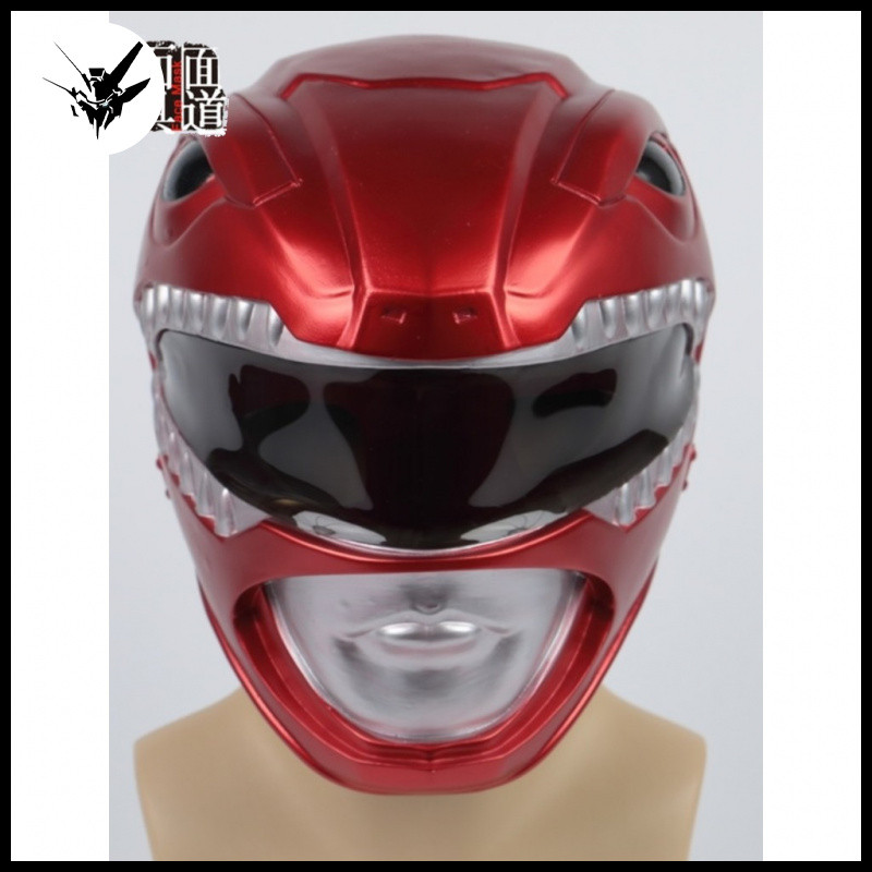 หมวกกันน็อคทีมไดโนเสาร์ Power Rangers Power Rangers Power Rangers หน้ากากนักรบแดง หน้ากากฮาโลวีน cos