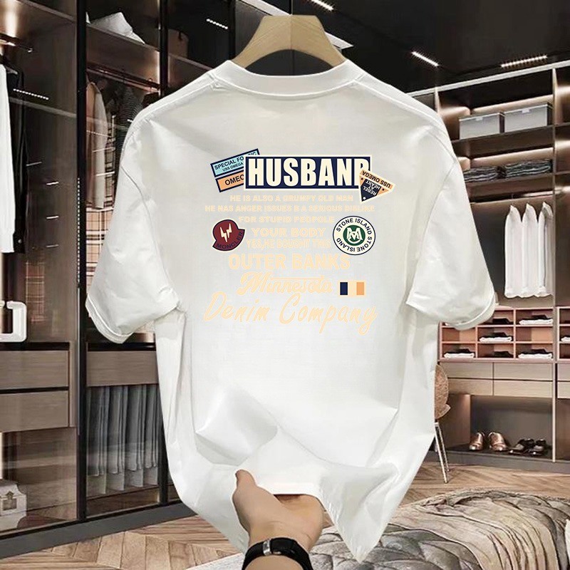 2025 NEW 2025P17 (Long-staple Pure Cotton 230g) D962 Black/White/S-5XL new23 N6C4