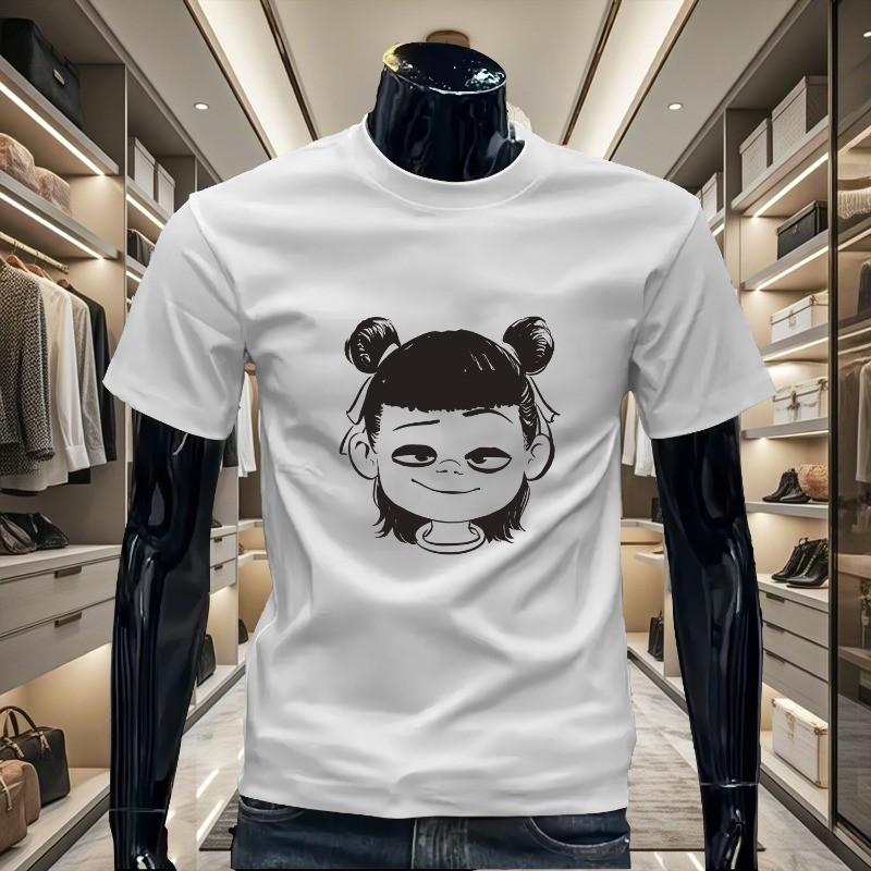 COD 2025P17 (Pure Cotton 230g) D2395 Black/White/Colorful M-5XL new23 SQAM