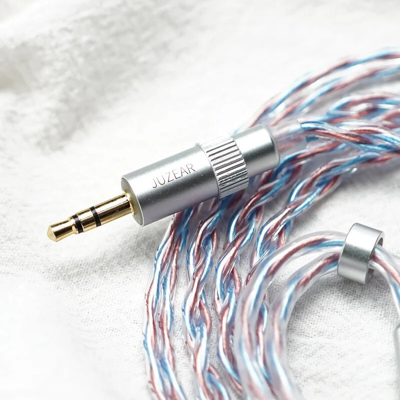 JUZEAR Flare หูฟังอัพเกรด 6N SPOCC + SCCW Hybrid Defiant 3.5 มม.+4.4 มม.เปลี่ยนได้