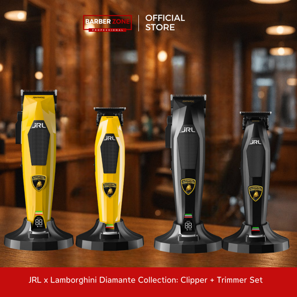 JRL x Lamborghini Diamante Collection: Clipper + Trimmer Set and Jrl Onyx Combo Set อุปกรณ์ทำผม