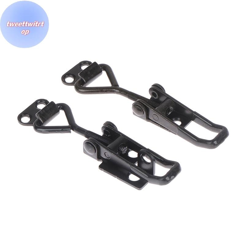 DOUSUN Toggle Latch Catch Toggle Clamp ปรับกล่องตู้ Lever Handle Lock Hasp สําหรับบ้านประตูบานเลื่อน
