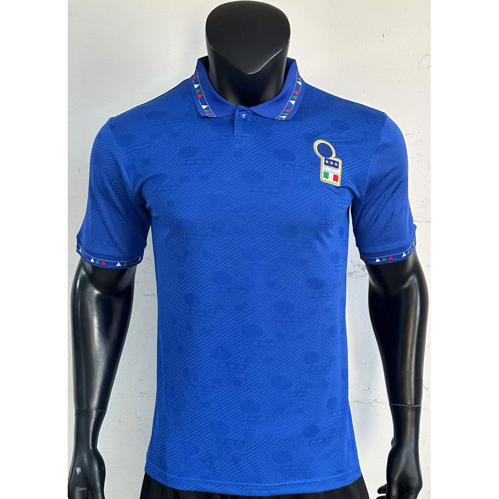 warrix official store เสื้อ f1 เสื้อวินเทจสไตล์อิตาลีปี1994เสื้อฟุตบอลแขนสั้นชุดฟุตบอลไทยรุ่น footba