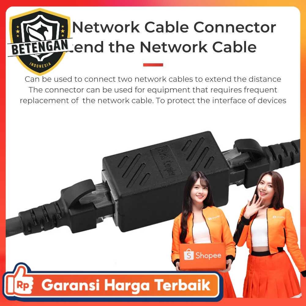 RJ45 Female to Female Cat 15A16A LAN Extension Adapter Connector