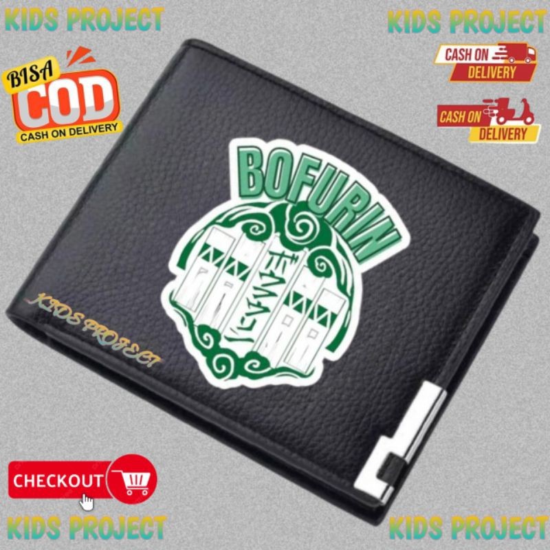 Bofurin Wind Breaker กระเป๋าสตางค์เด็ก - กระเป๋าสตางค์แบบพับได้แบบกําหนดเองสําหรับเด็กชายและเด็กหญิง