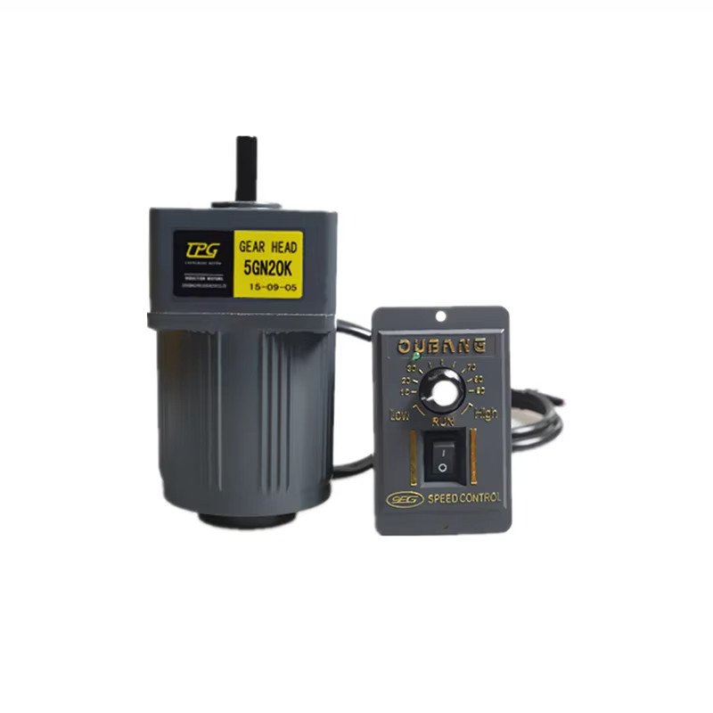 40W 220V AC เกียร์มอเตอร์ควบคุมความเร็ว 5IK40RGN-C แรงบิดสูงอะซิงโครนัสมอเตอร์เพลาเส้นผ่านศูนย์กลาง 