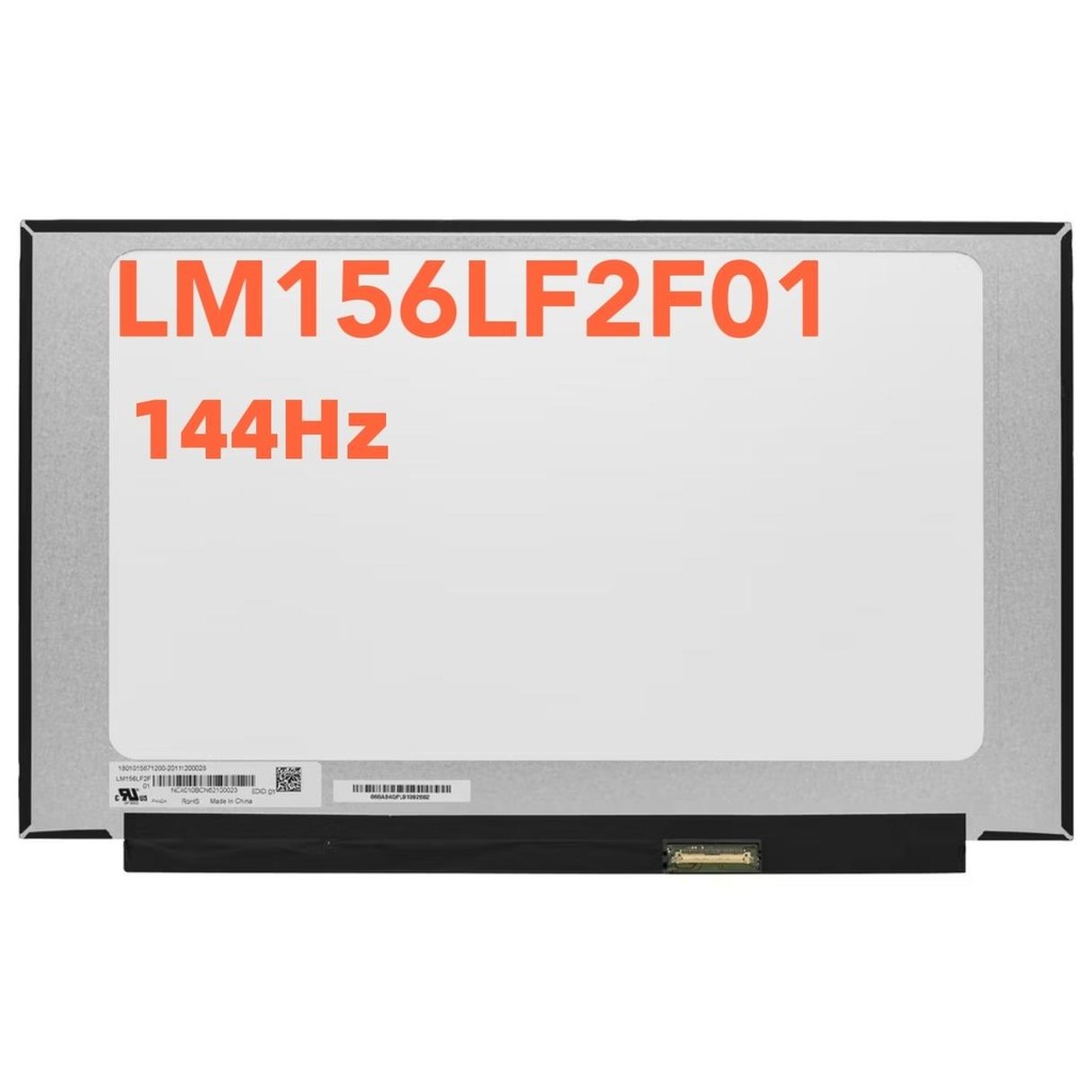 52 ซม. LM156LF2F01 LM156LF2F02 03 NV156FHM-NX3 144HZ หน้าจอไฟฟ้า