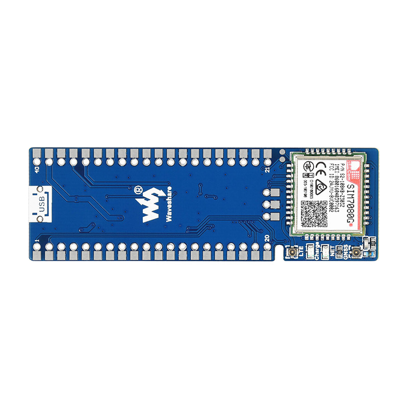 บอร์ดต่อขยาย Raspberry Pico Pico Module SIM7080G รองรับ NB-IoT/Emtc/GNSS Universal