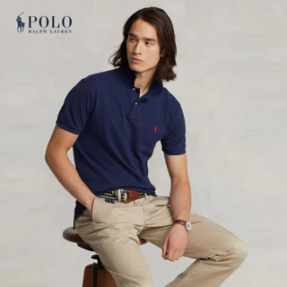 Polo Ralph Lauren POLO เสื้อโปโล รุ่น MNPOKNI1N820345 สี 400 BLUE