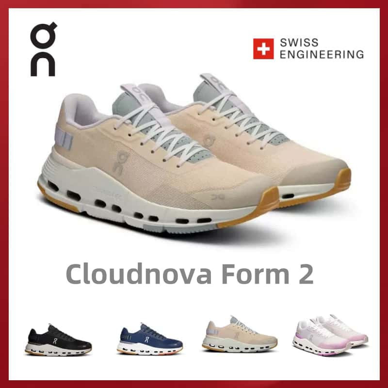 On Cloudnova Form 2 รองเท้าวิ่งระบายอากาศน้ําหนักเบา JB6W SPLO UUPG CF9H