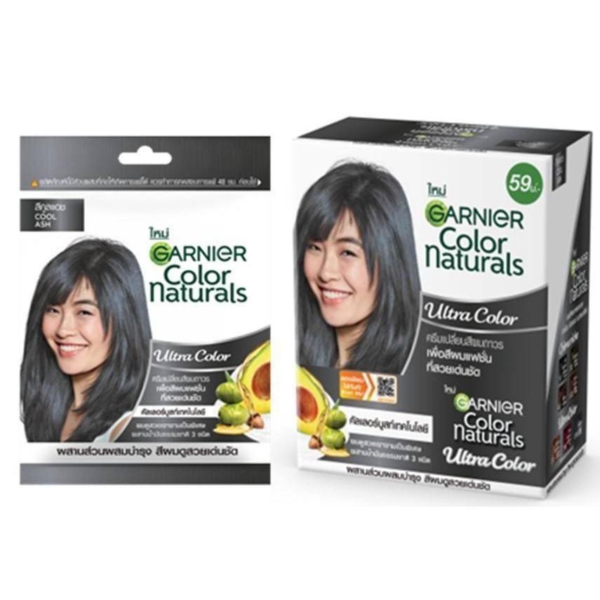 ใหม่ สีย้อมสีผม การ์นิเย่  [1 ซอง] คัลเลอร์ แนทเชอรัลส์ Garnier Hair Color Naturals - 2