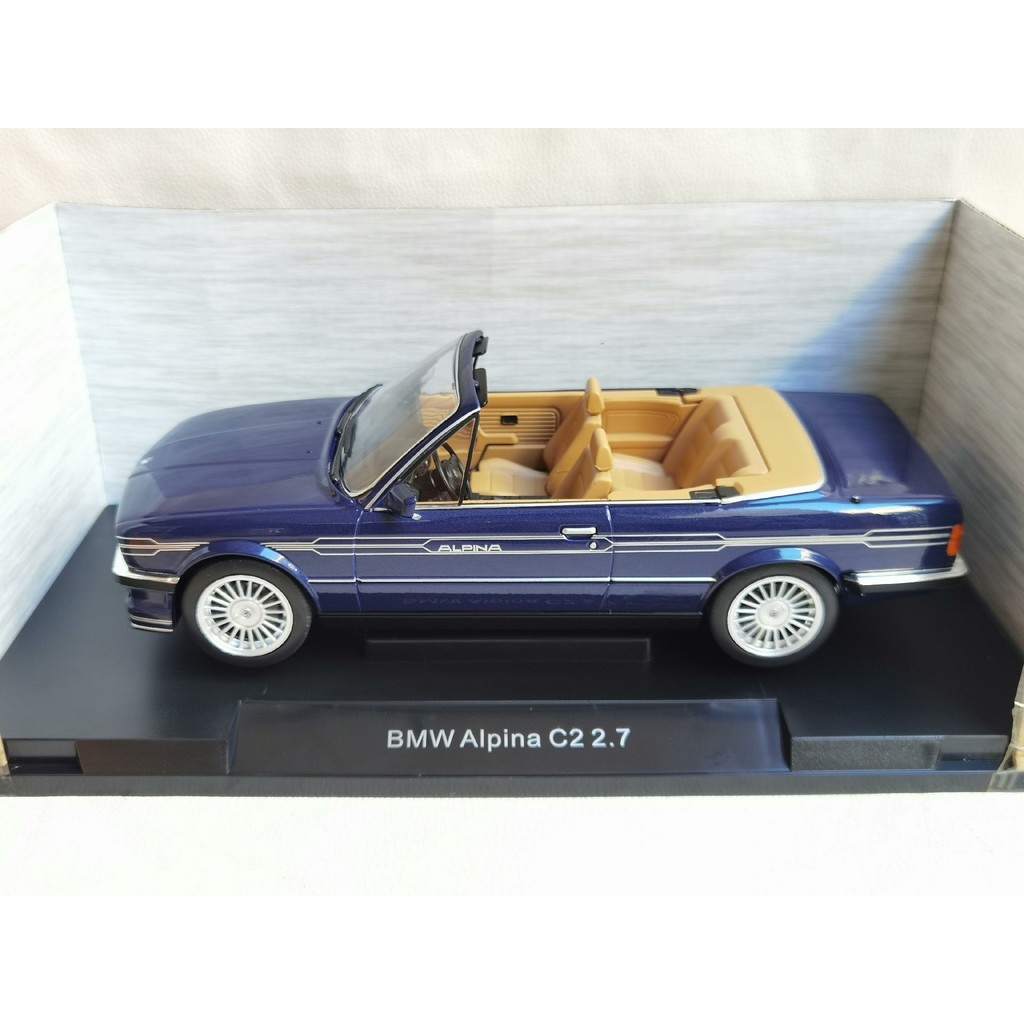 MCG 1/18 BMW ALPINA C2 2.7 BMW Convertible รุ่นโลหะผสม Non-พวงมาลัย Non-Opening ประตูรถยี่ห้อใหม่กล่