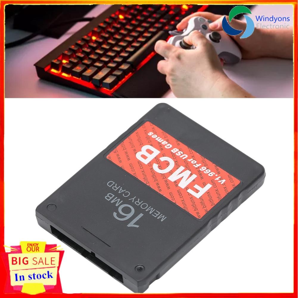 Windyons Windyons Cryfokt Game Memory Card V1 966 Plug and Play 16m พร้อม Emulator PS1 สำหรับโฮสต์เก