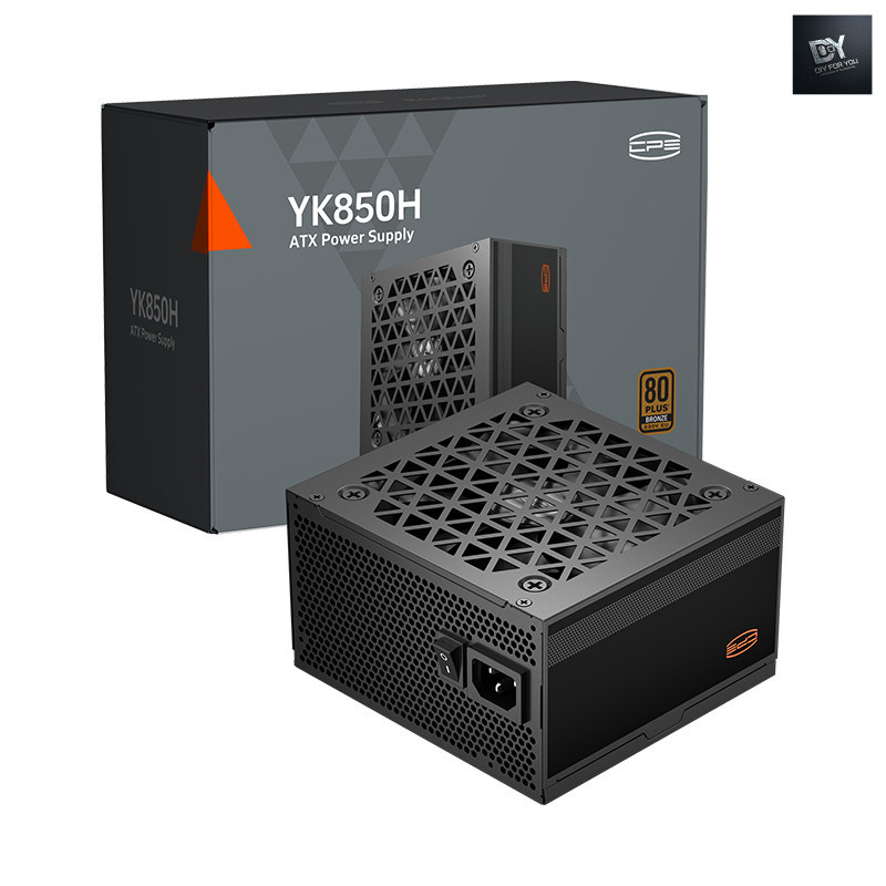 DIY FOR YOU Atx3.1 Pcle5.1 ac power 850w แหล่งจ่ายไฟ ซัพพลาย power supply 600w 8 pin โอเวอร์คล็อกสงค