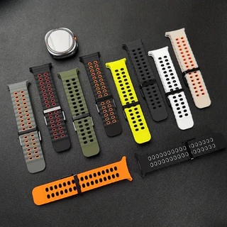 สําหรับ Samsung Galaxy นาฬิกา 8/8 classic/Ultra 47 มม.44 มม.40 มม.46 มม.เข็มขัด wristMarine กีฬาสร้อยข้อมือ correa Galaxy นาฬิกา 8 สาย