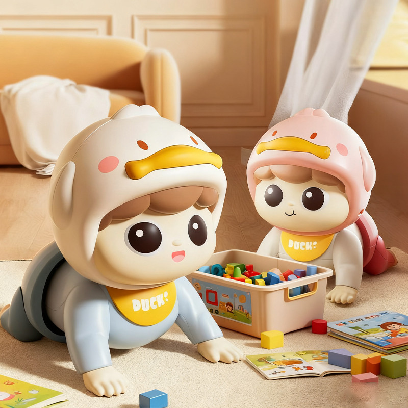 ตุ๊กตาฝึกคลาน มีเสียงดนตรี 94 ชนิด กระตุ้นการได้ยินและการมองเห็น ฝึกกล้ามเนื้อมัดใหญ่ เสริมพัฒนาการรอบด้าน