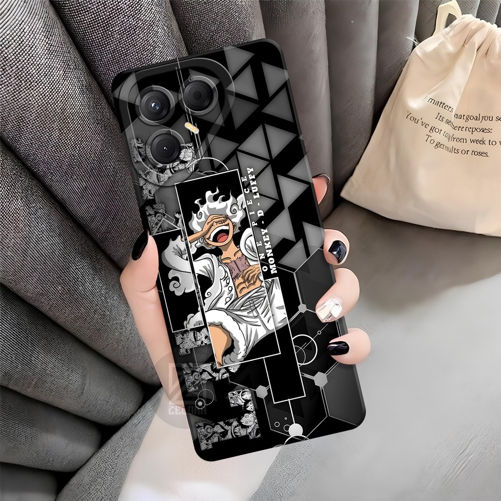 Softcase Tecno Pova 7 5G 2025 กรณีรูปแบบอะนิเมะ Tecno Pova 7 5G ซิลิโคน Pro กล้อง Kesing Tecno Pova 