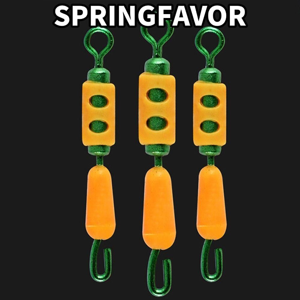 SPRINGFAVOR 10 ชิ้นหมุนตกปลา Snap, 8 คําแหวนรอกอุปกรณ์เสริมหมุนตกปลา, 2023 Fast Link Fast Link อุปกร