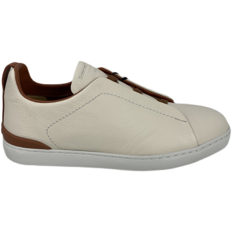 ZEGNA ZEGNA 2022 สไตล์ใหม่คลาสสิกหนังกวาง Slip-On แฟชั่น Casual รองเท้าผู้ชายน้ําหนักเบาหล่อ