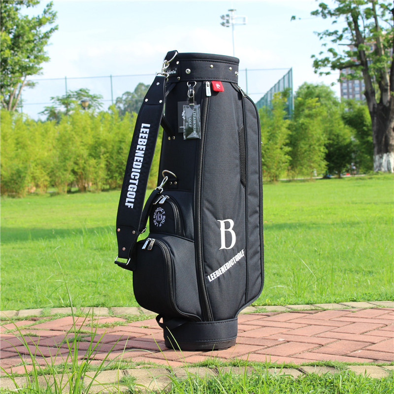 กระเป๋ากอล์ฟ LEEP ของแท้ สีดำ ทนน้ำ น้ำหนักเบา สำหรับผู้ชายและผู้หญิง