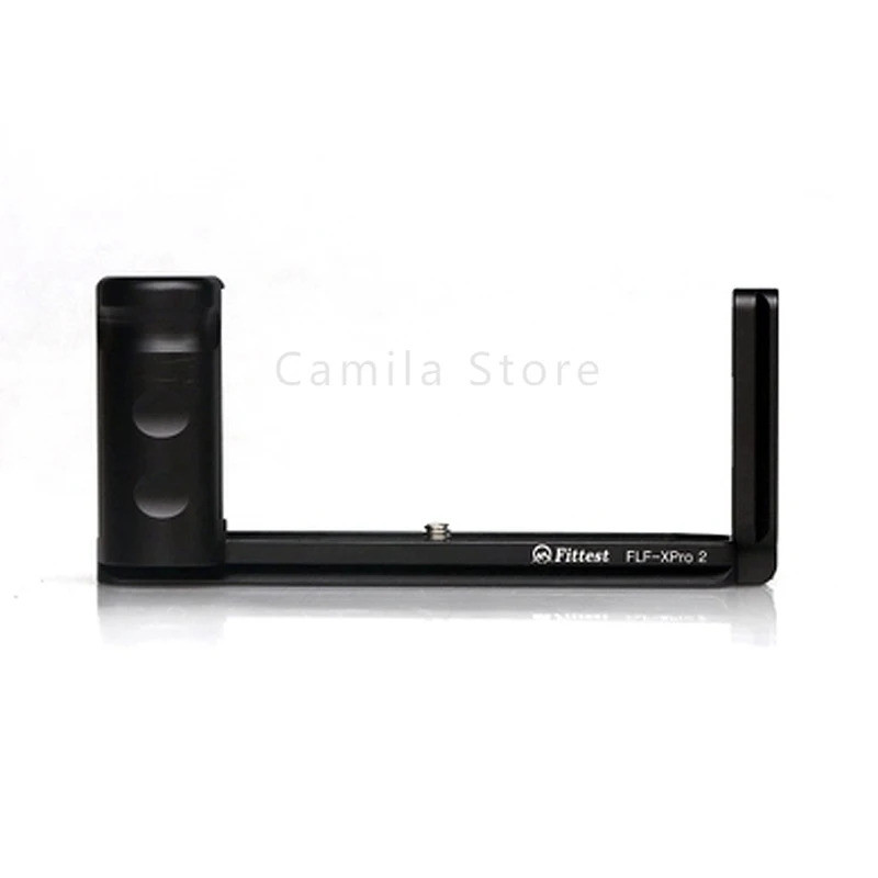 ยิงโลหะ Quick Release L แผ่น/ตัวยึดแนวตั้ง hand Grip สําหรับ Fujifilm Fuji XPRO2 X-PRO2 กล้อง Arca S