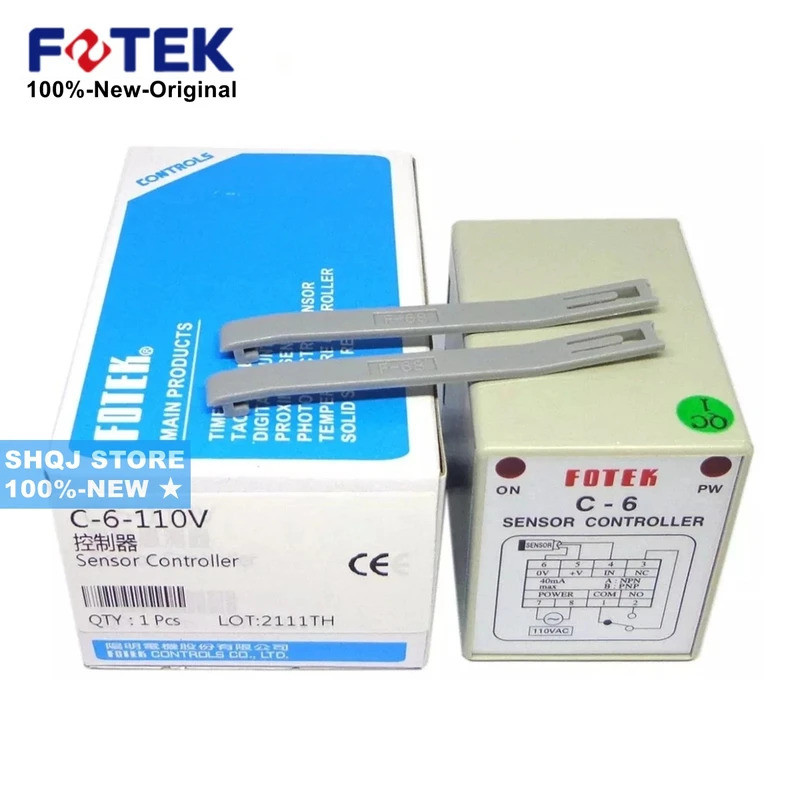 FOTEK 100%-ใหม่ C-6-24V C-6-110V C-6-220V SENSOR CONTROLLER เดิม