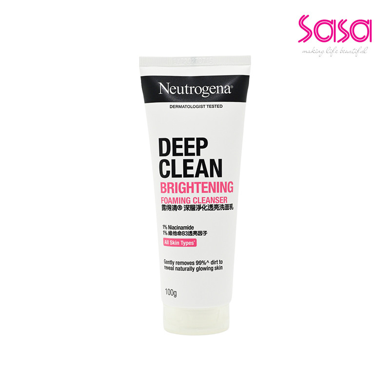 Neutrogena Deep Clean Brightening Foaming Cleanser 100g