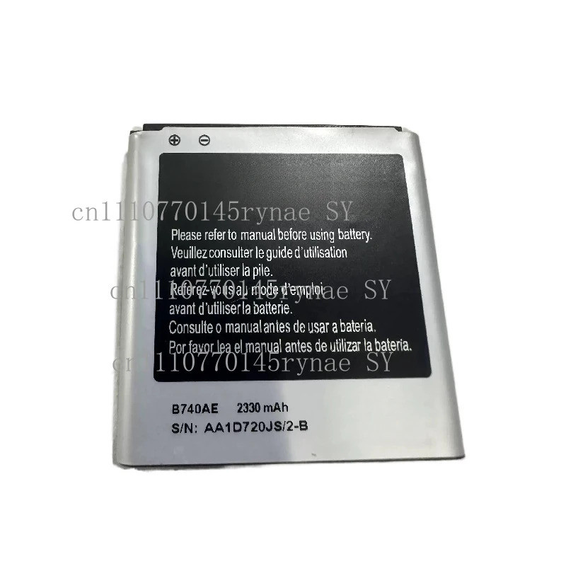 เปลี่ยนใหม่ B740AC B740AE แบตเตอรี่ 2330mAh สําหรับ Samsung Galaxy S4 ซูม C101 C1010 C105 C105K C105