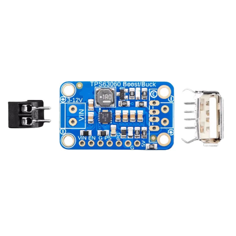 TPS63060 เพิ่มแรงดัน USB -500mA จาก 3V to 5V / 1A จาก 5V to 12V H