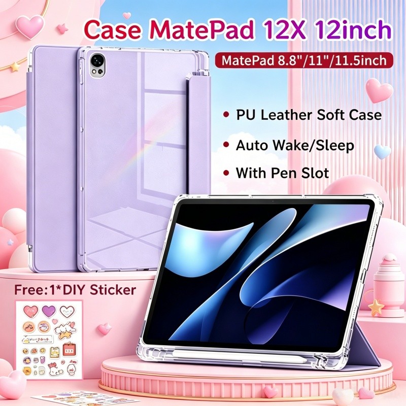 เคส Huawei MatePad 12X 12 นิ้ว / MatePad 11.5 PaperMatte พร้อมช่องเสียบปากกาเคสแม่เหล็ก MatePad 11.5