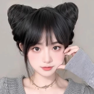 กิ๊บติดผมวิก กิ๊บมวยผมลอ สีดำ เสกผมสวย ผมดูหนา ดูมีวอลลุ่ม สไตล์เกาหลี ขนาดใหญ่ แฟชั่น ins คุณภาพสูง ใช้ซ้ำได้ ส่งเร็ว