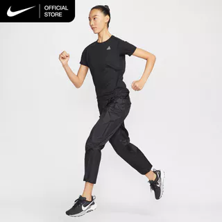 Nike Women's ACG Short-Sleeve Trail Running Top - Black [IO9651-010]